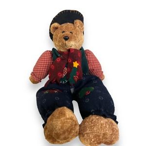 Vintage Prima Creations Winter Bears Shelf Sitters Plush